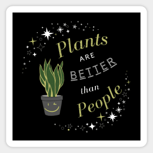 Funny Sansevieria, Sansevieria Trifasciata, Snake Plant, Funny Sticker